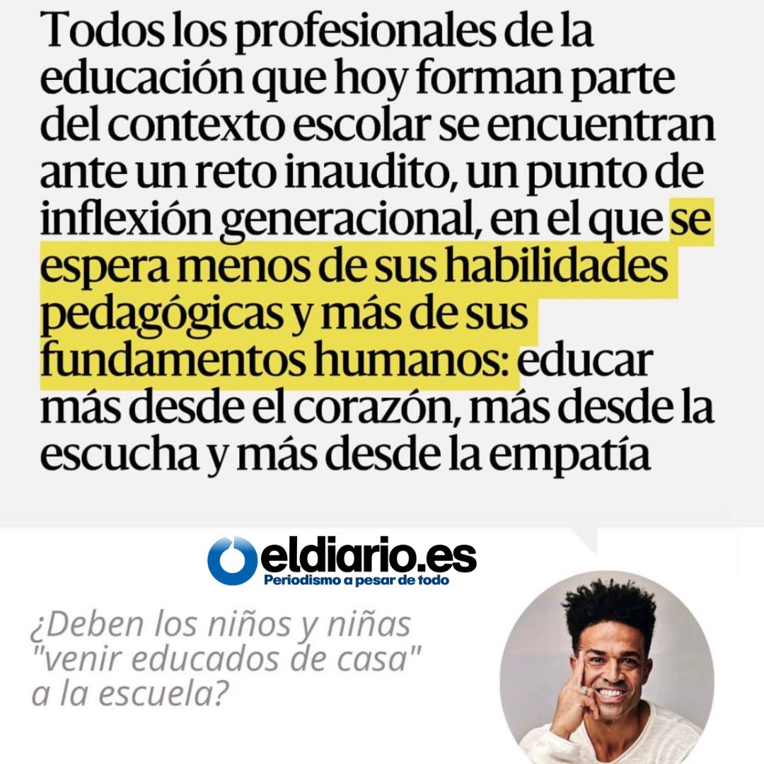 ¿Deben los niños venir educados desde casa?